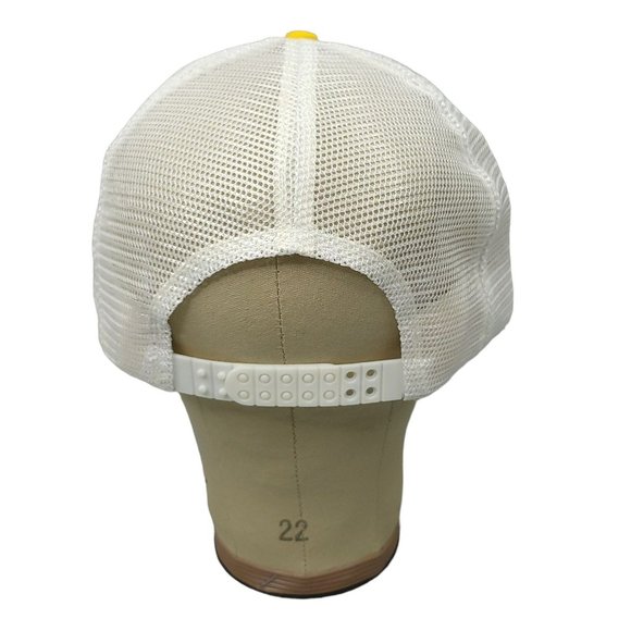 USS Alabama BB 60 Mesh Snapback Cap White Gold Leaves Foam Hat Scrambled Eggs - Picture 4 of 15